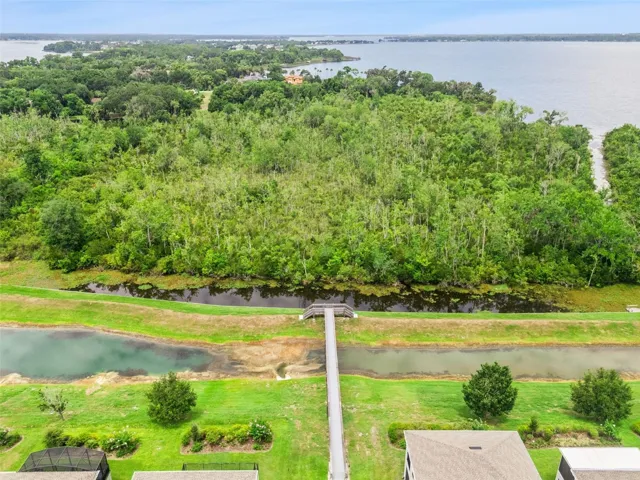 Boardwalk to canal access