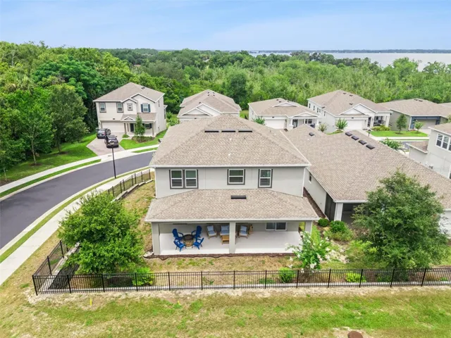 Elevated view toward Lake Dora