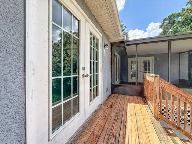 Bedroom side Deck
