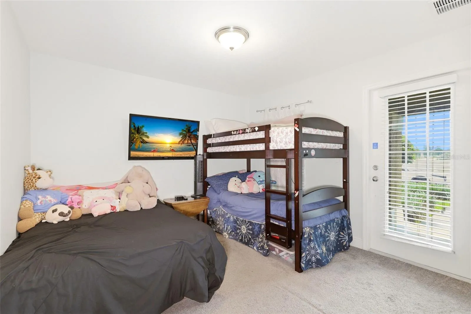 one of four bedrooms