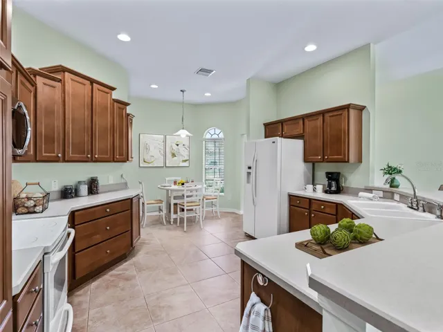 Virtually staged Kitchen