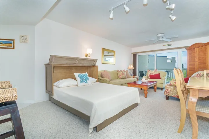 Stylish Murphy bed cabinet for guests