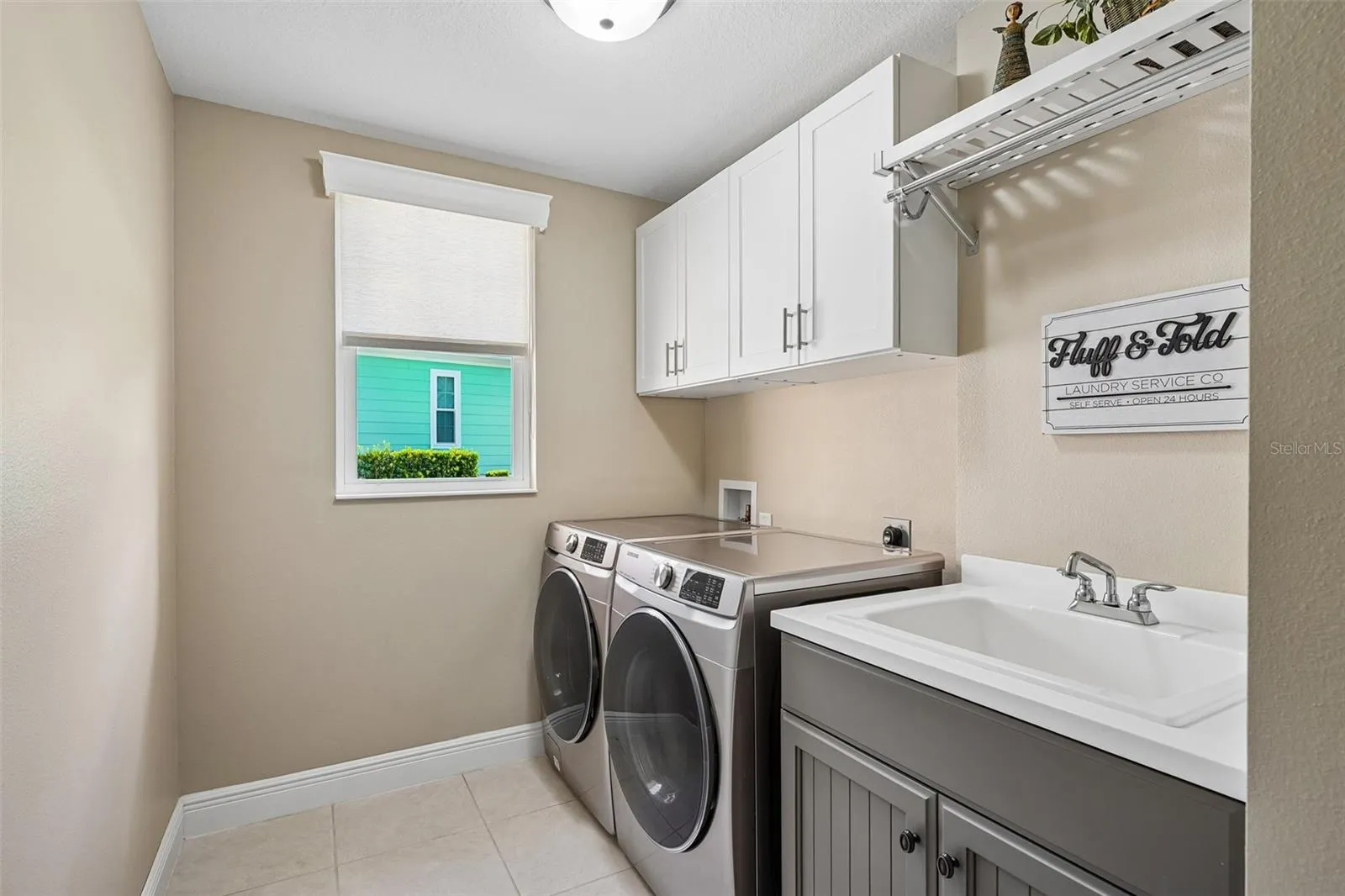 Inside Laundry Room
