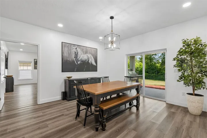 huge dining room