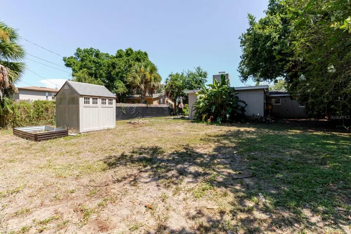 Spacious Yard W/ Shed