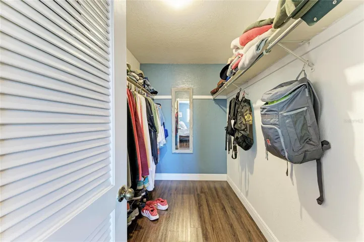 Very large walk in closet