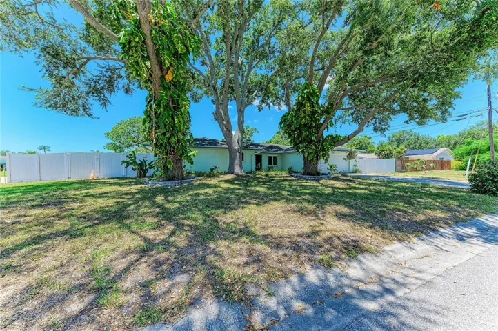 Oversized corner lot