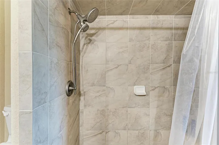 walk in shower