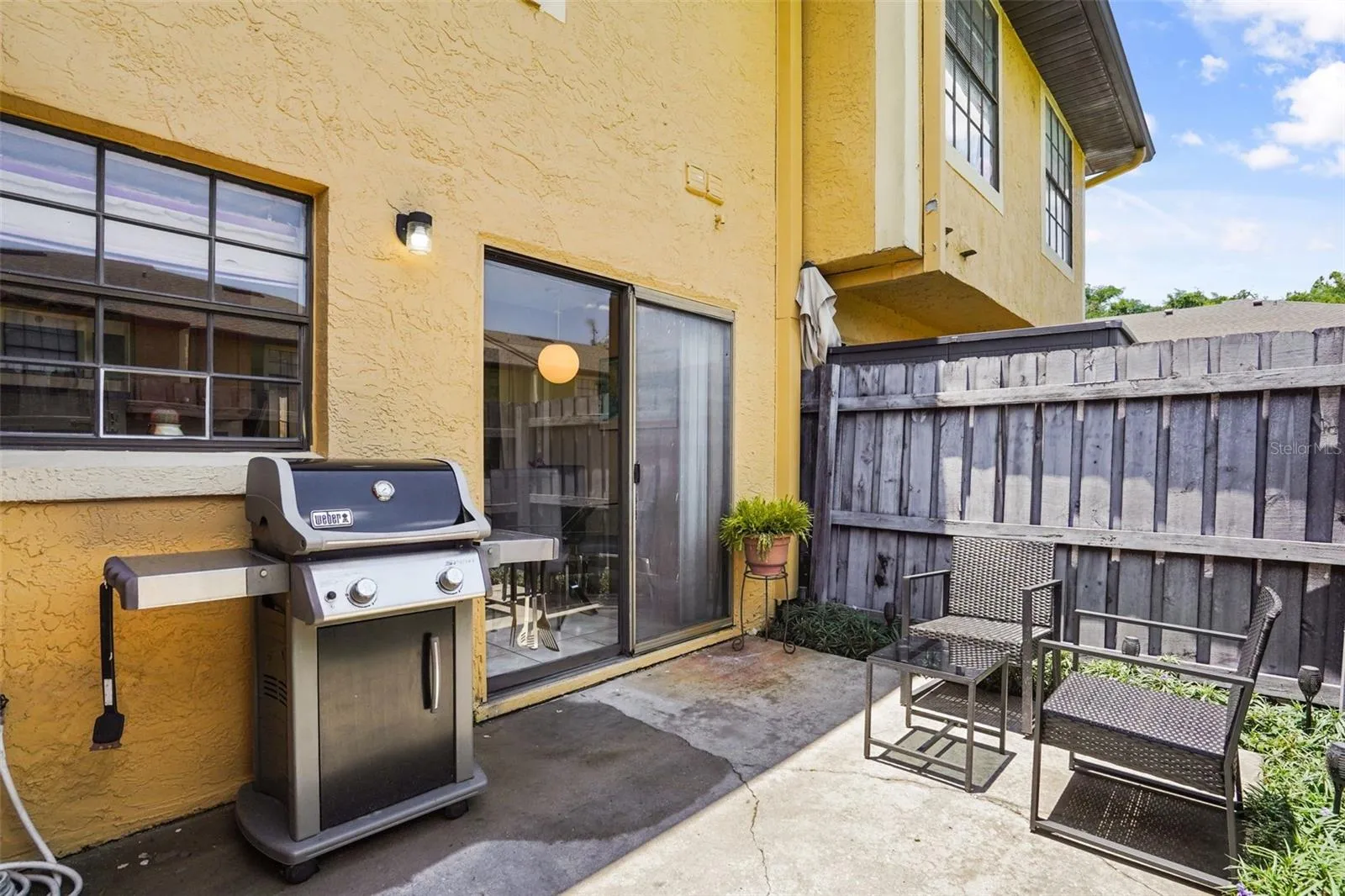 Private Rear Patio