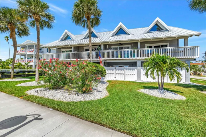 Beautiful landscaping at Moonwater Bay