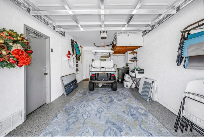 1 car garage lower level