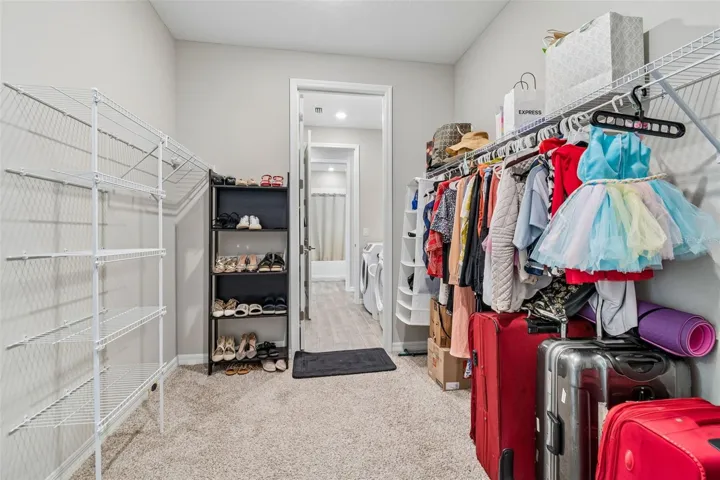 Expansive Walk-In Closet