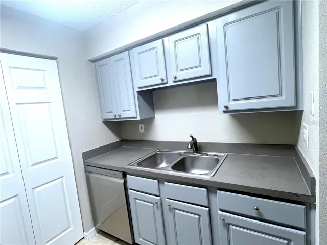 Kitchen - sink & dishwasher on right
