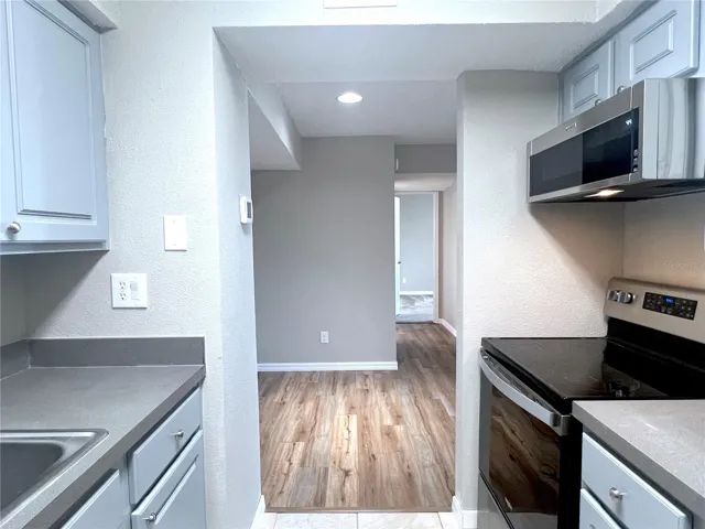 View from Kitchen into Dining Room