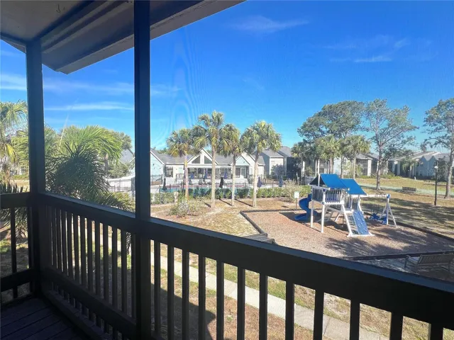 Patio with View to Playground