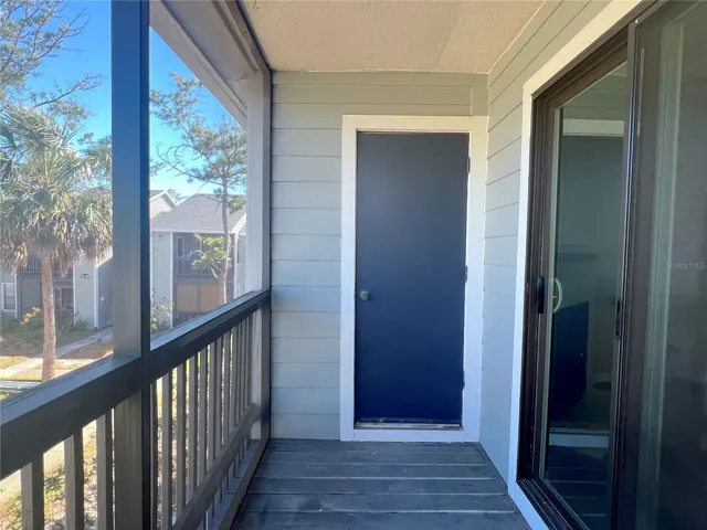 Storage closet on Patio