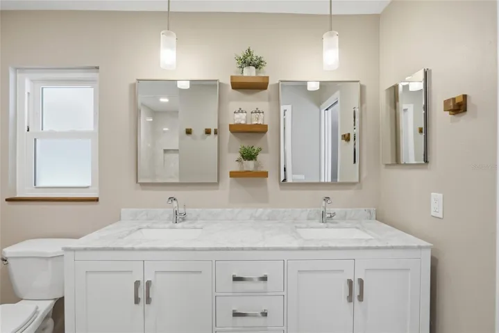 Master Bathroom Double Vanity
