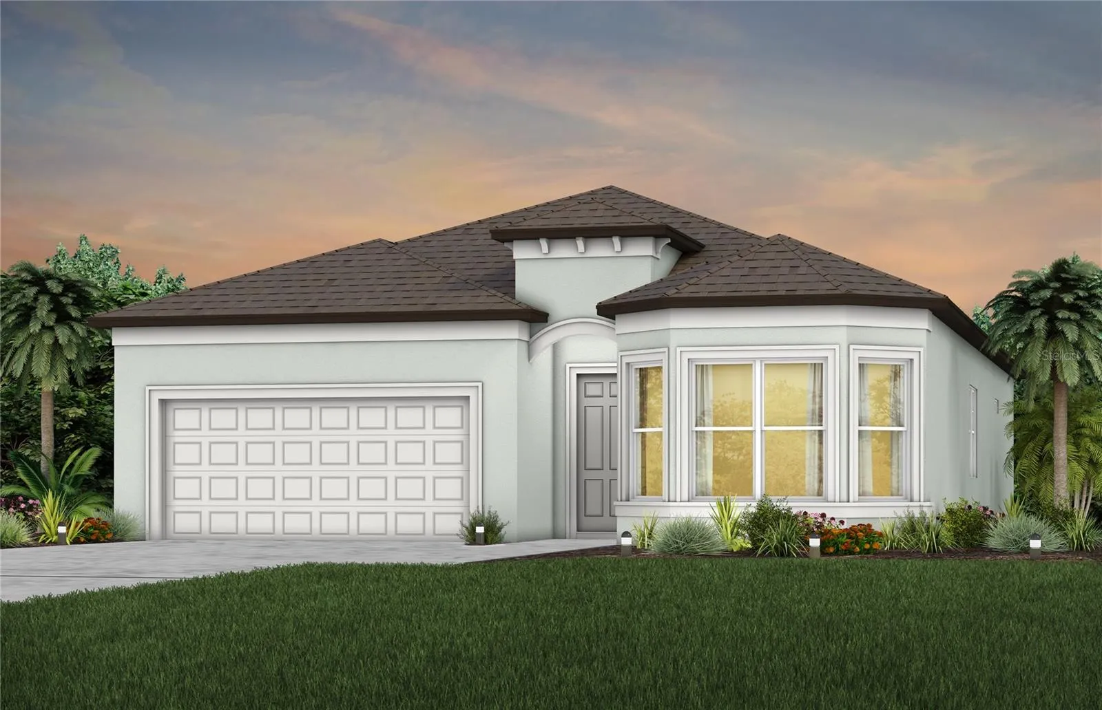 Exterior Rendering, Elevation FM3