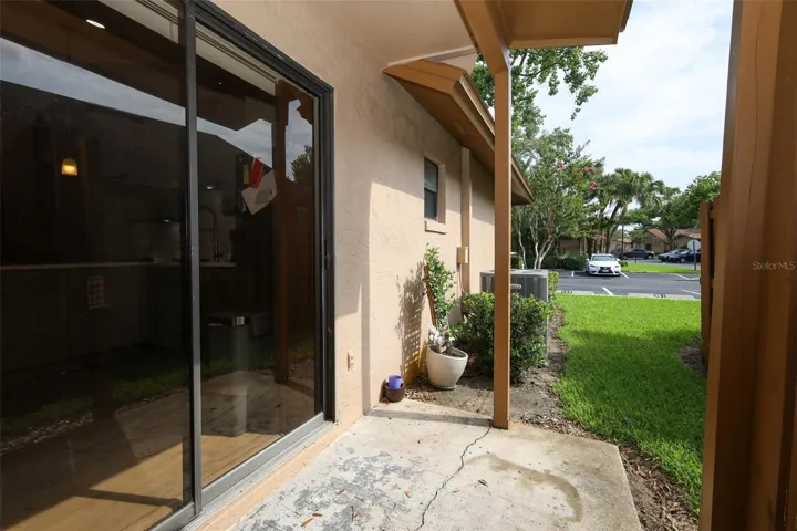 Patio/View to Clubhouse &amp; Pool