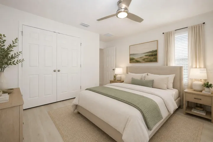 Virtually StagedBedroom 4