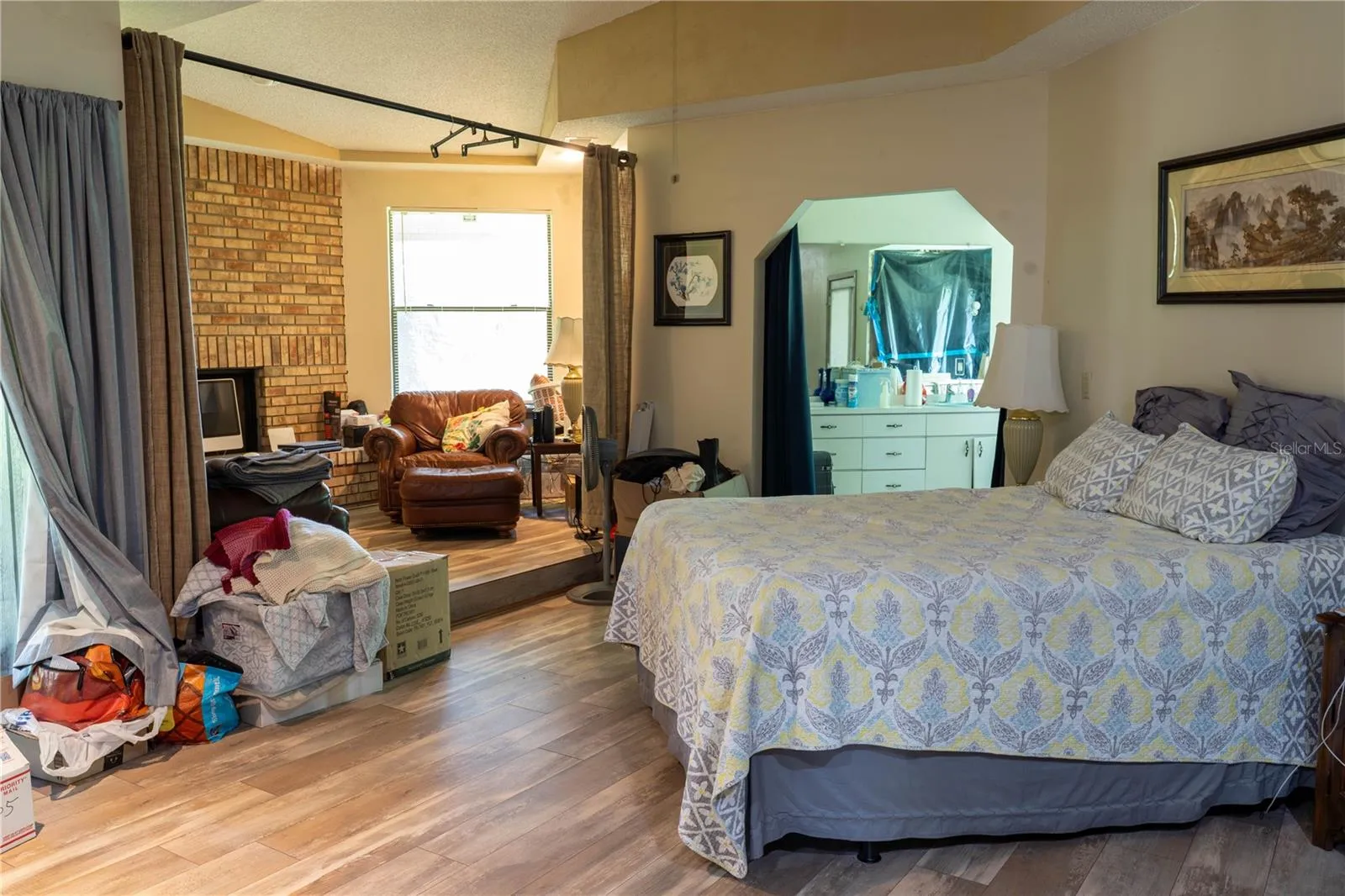 Primary Bedroom w/ Fireplace