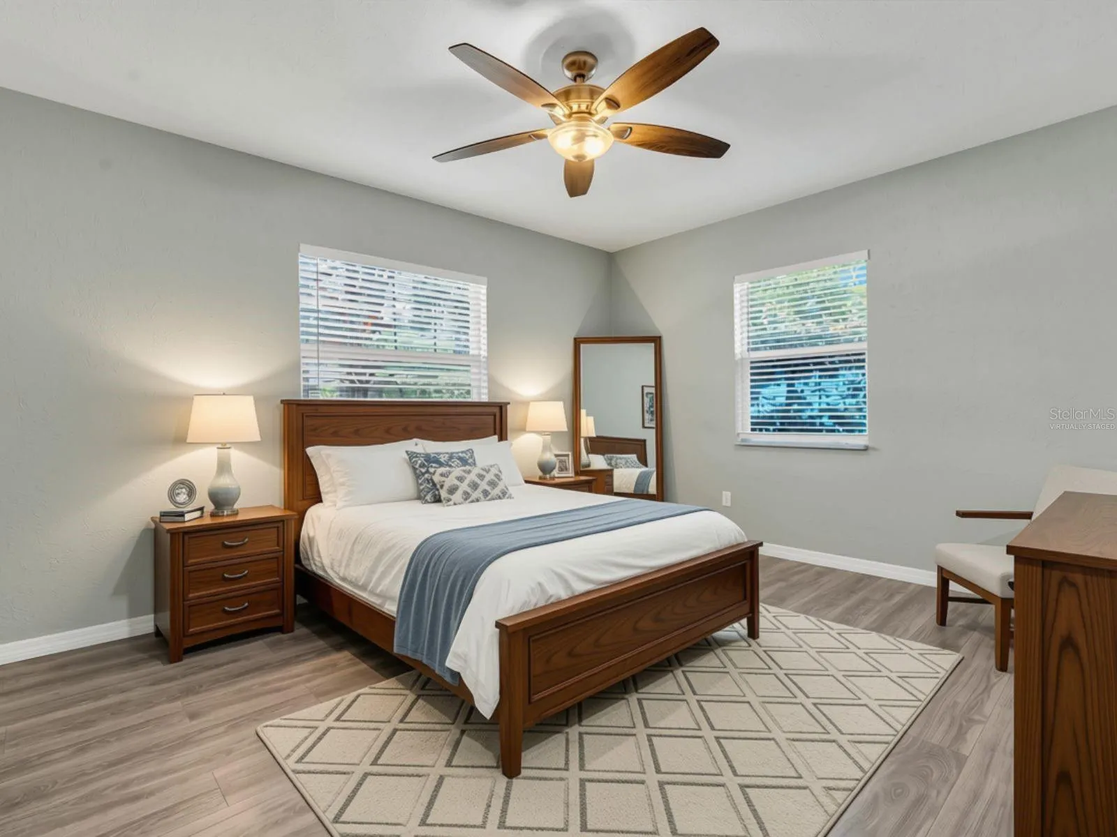 Bedroom 2 virtually staged