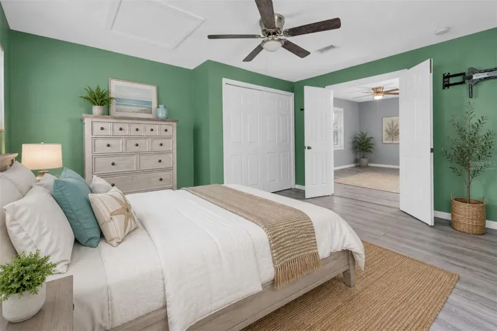 Bedroom 1 virtually staged