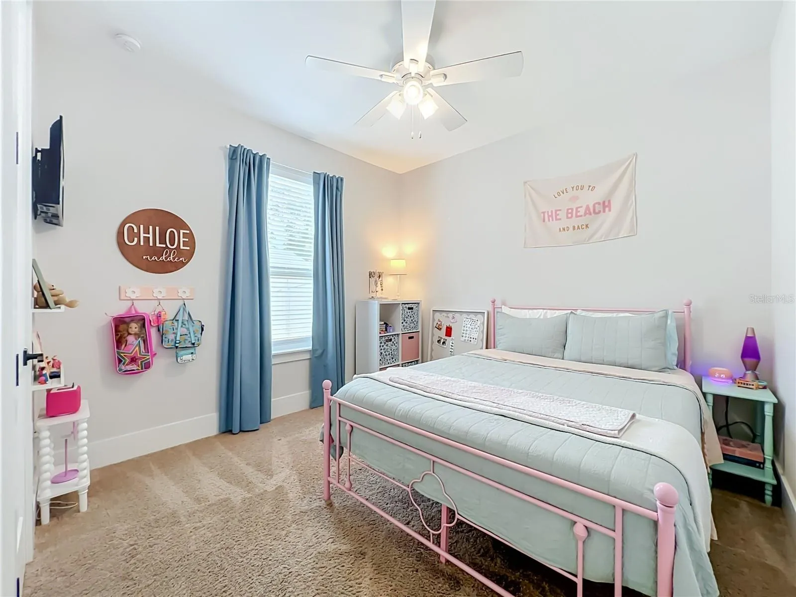 Bedroom 3 with walk in closet.