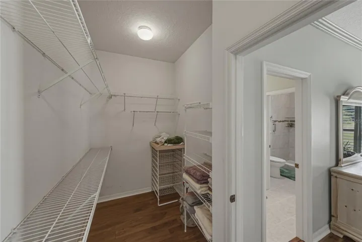 Primary bedroom closet