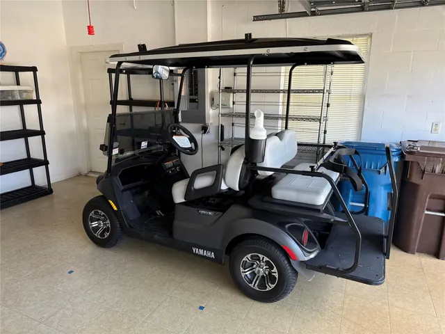 Golf cart conveys with purchase