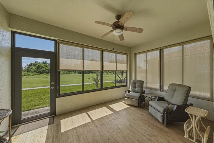 Enclosed veranda