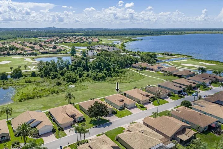 Dron neighborhood view