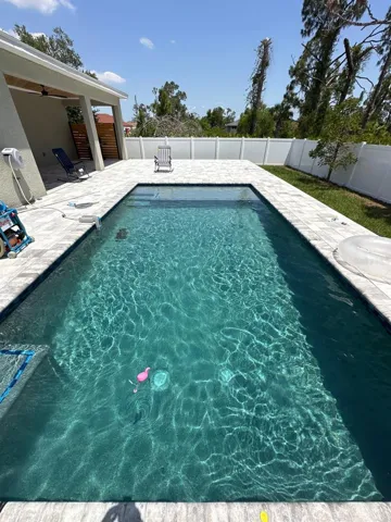heated pool