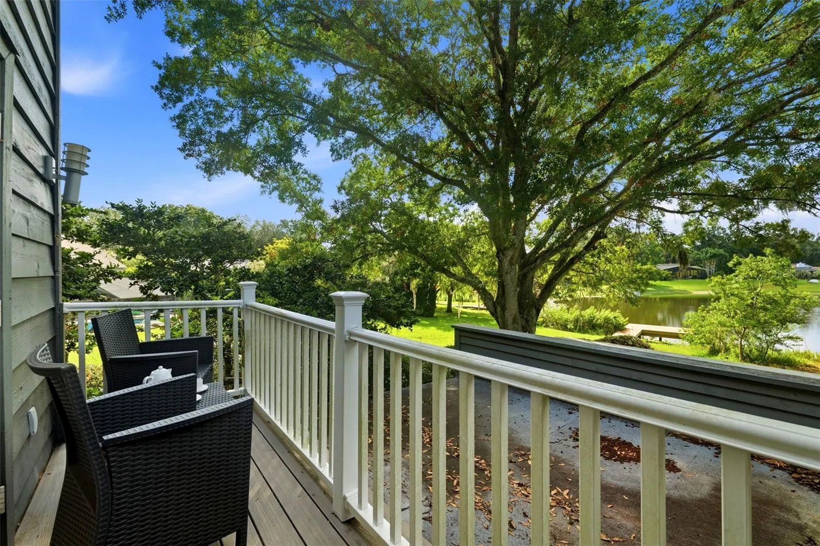 View from balcony of 2nd primary suite
