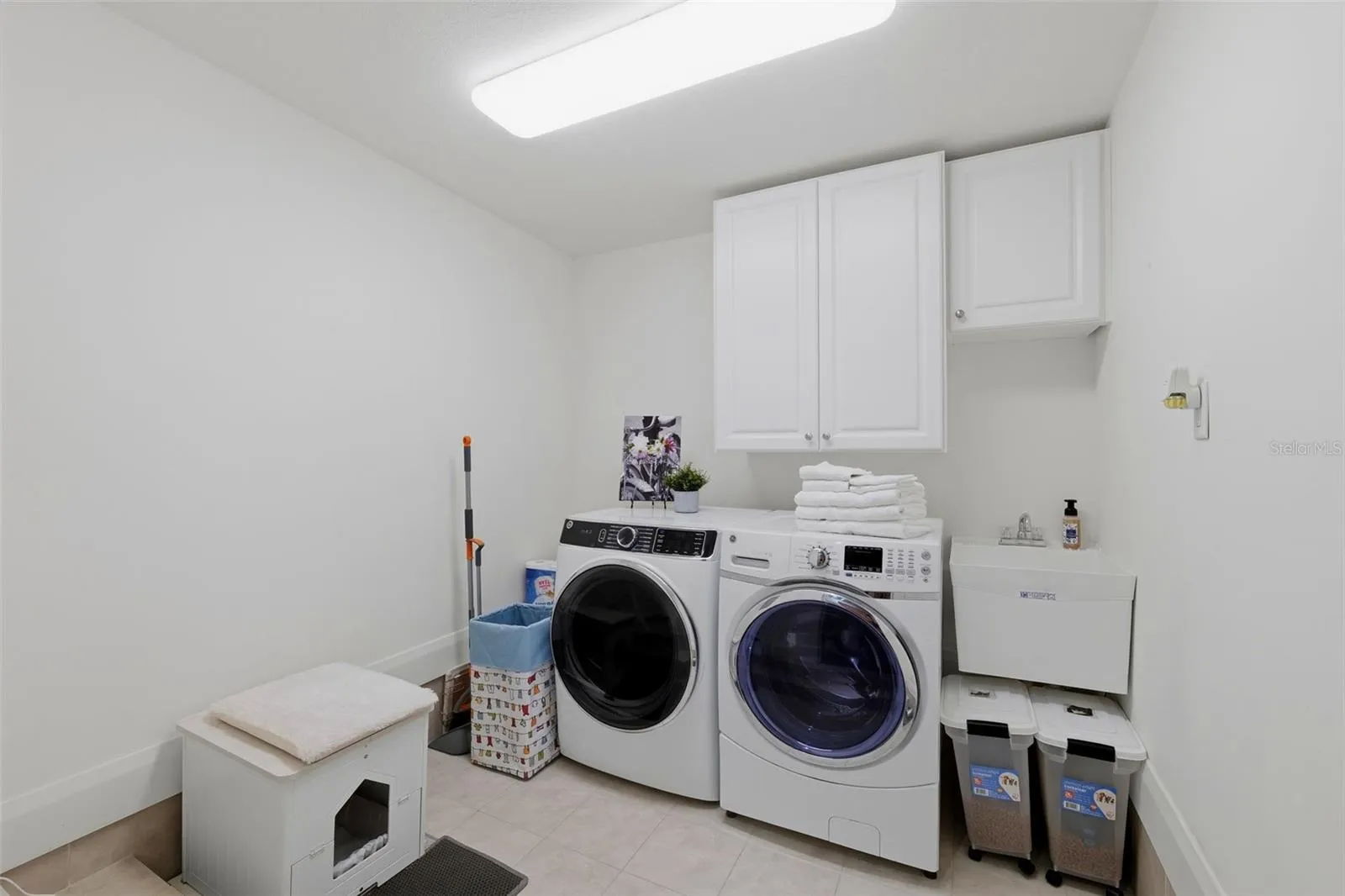Downstairs laundry/storage room