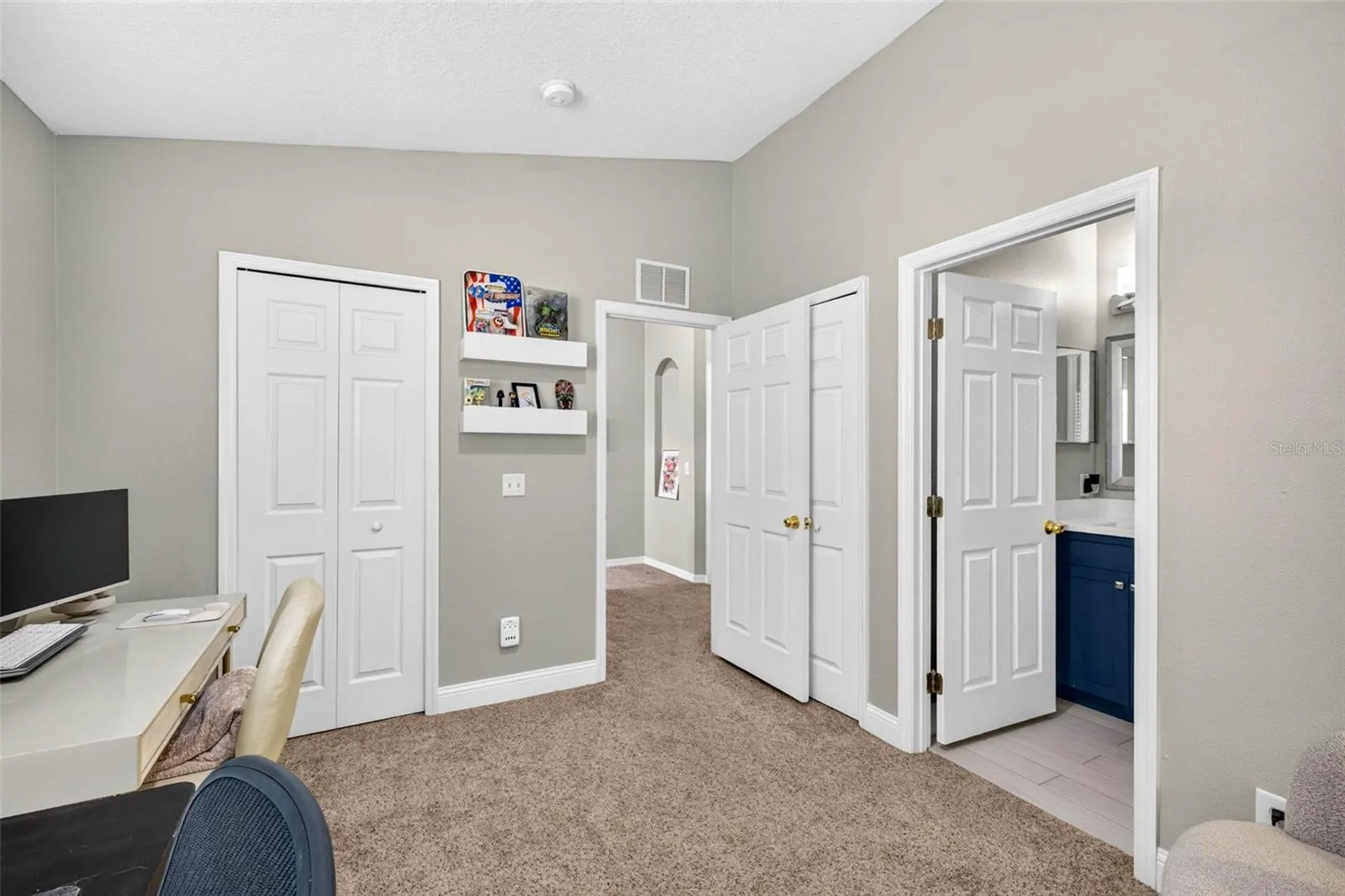 Bedroom 2 with built in closet