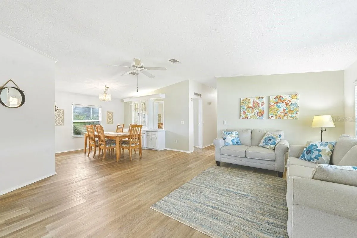 Living Room &amp; Dining Room combo