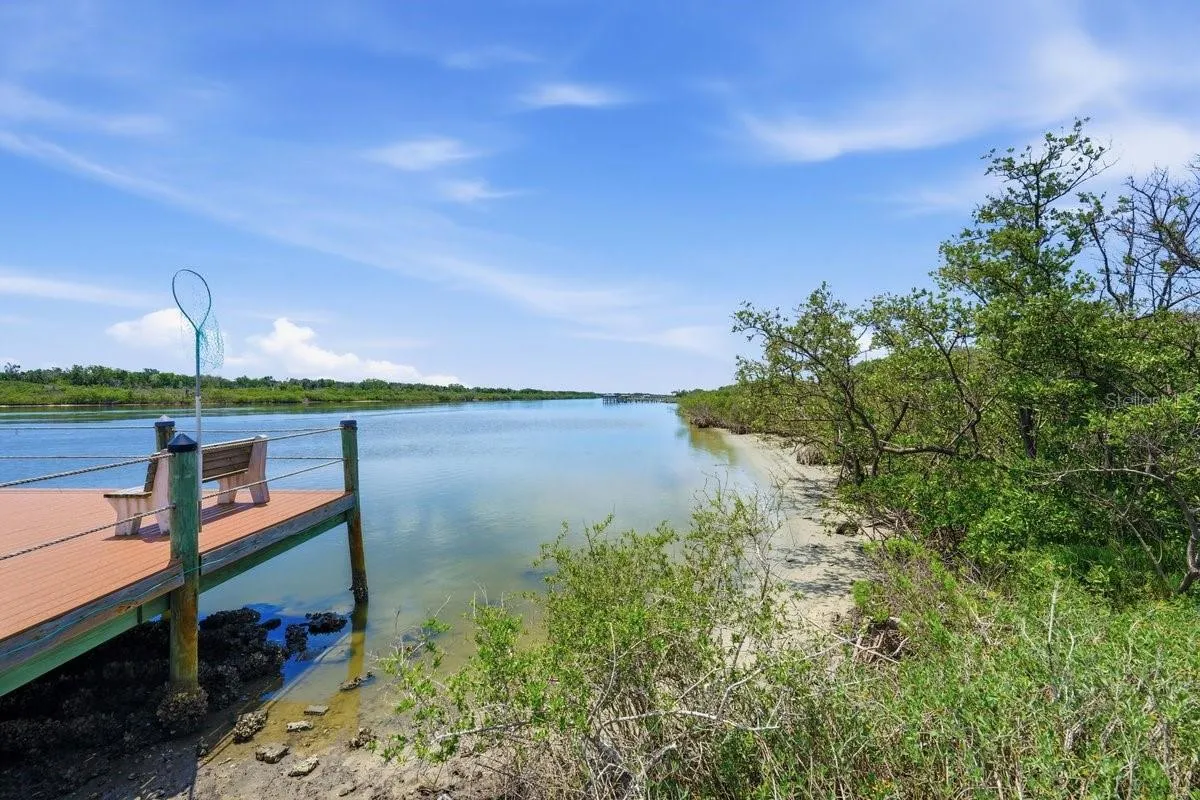 Boat Dock Viewing Area of the Intracoastal