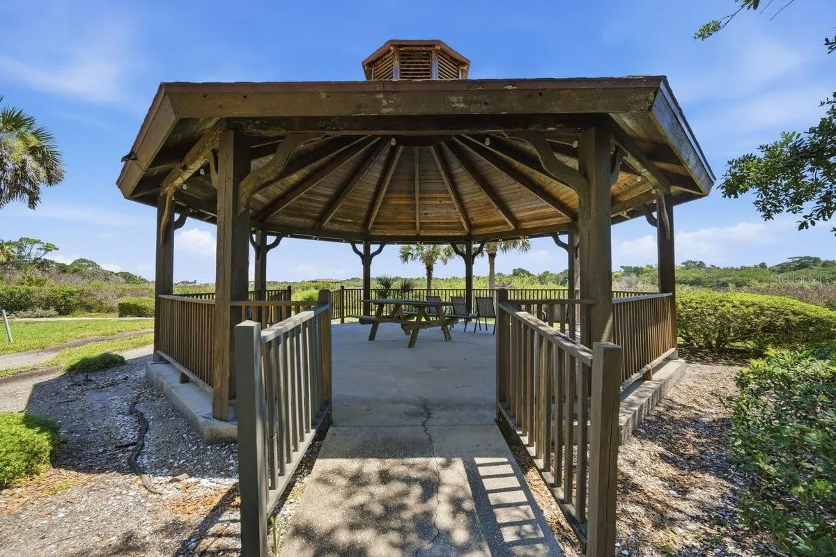 Gazebo on Walking Trail