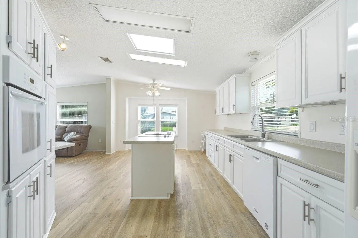 View of kitchen from Dining Room