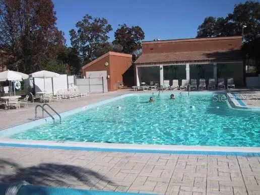 Community heated pool