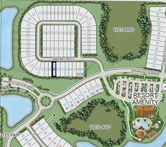 13328 Santini Circle Site Map