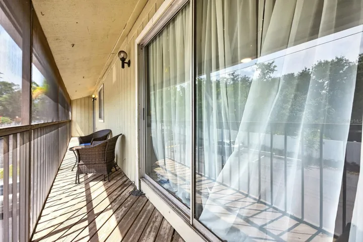 Screened Balcony.