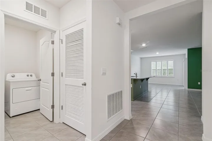 Indoor Laundry Room