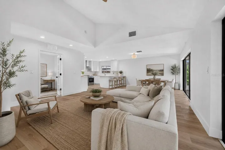 Living Room Staged