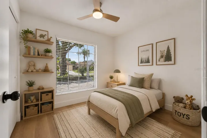 Bedroom 4 Staged