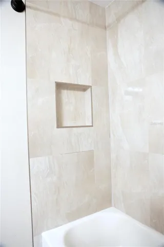 Guest bath niche