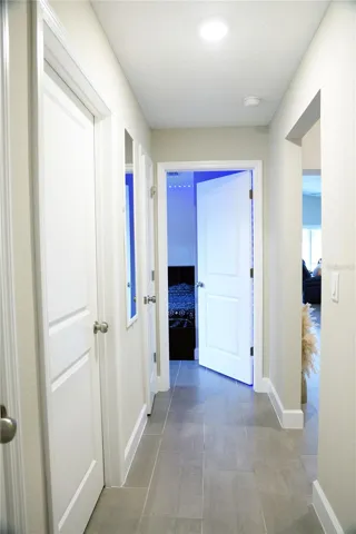 Bedrooms hallway