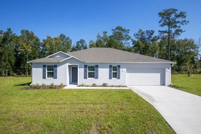Model home - actual features may vary.