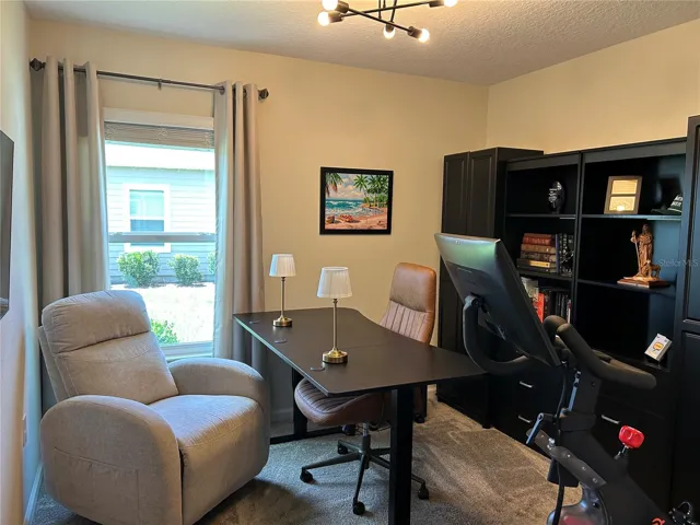 Bedroom 3 Being Used as an Office
